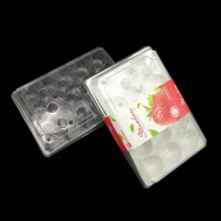 Food Grade Transparent PET Plastic Strawberry Packaging Trays